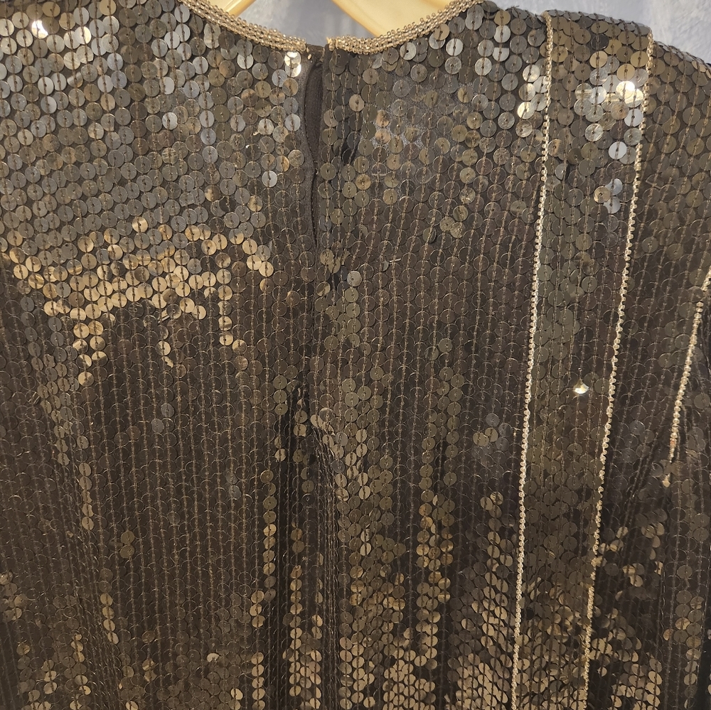 Judith Ann Creations sequin cocktail formal dress - Picture 10 of 10